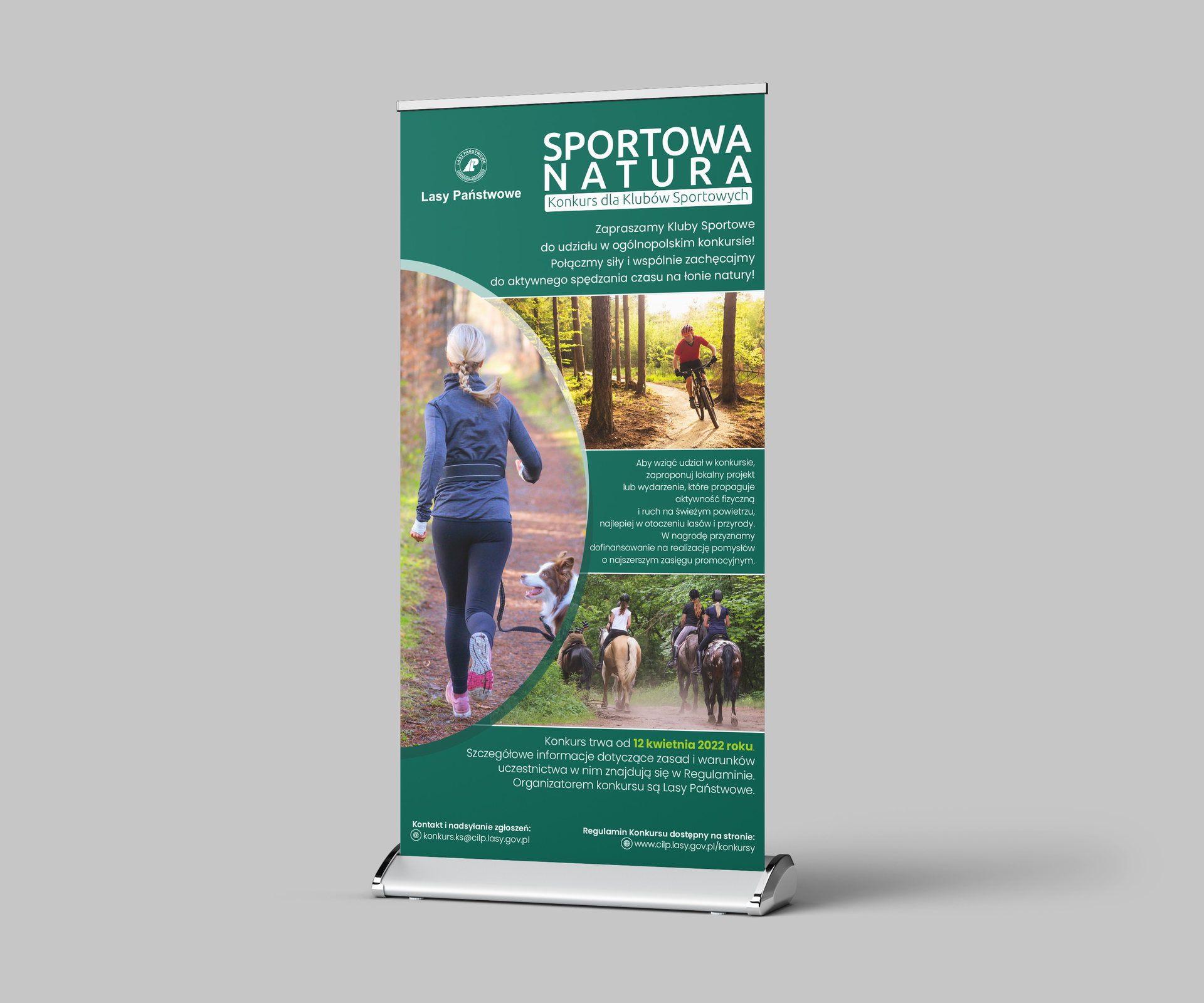 Roll-up kampanii Sportowa natura