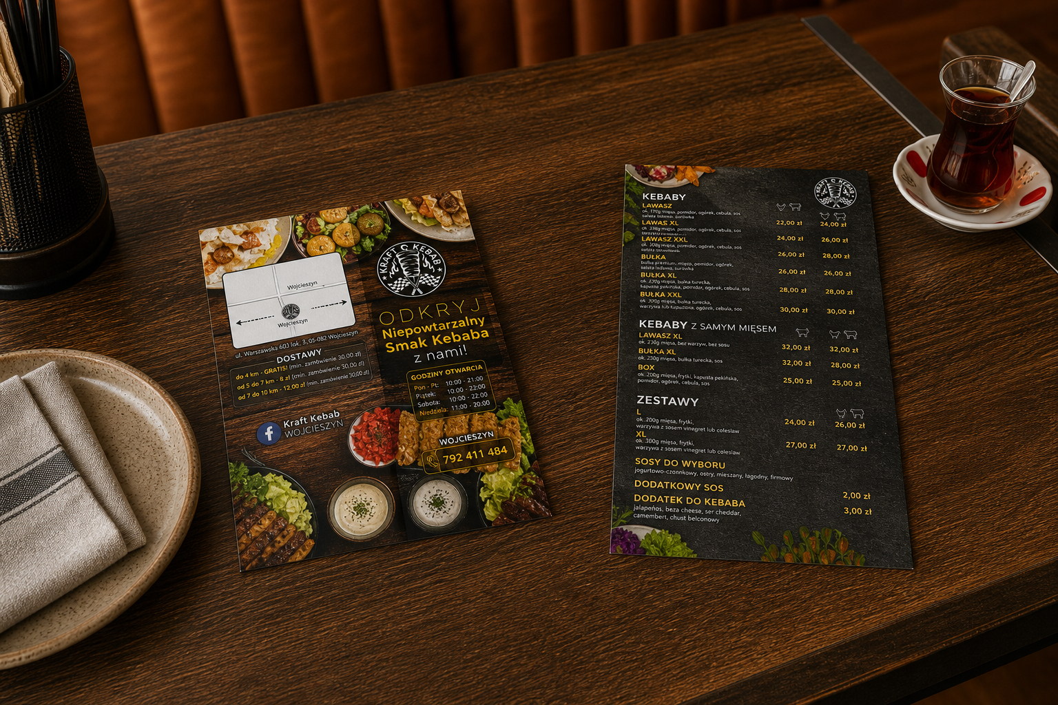 Menu Kraft Kebab