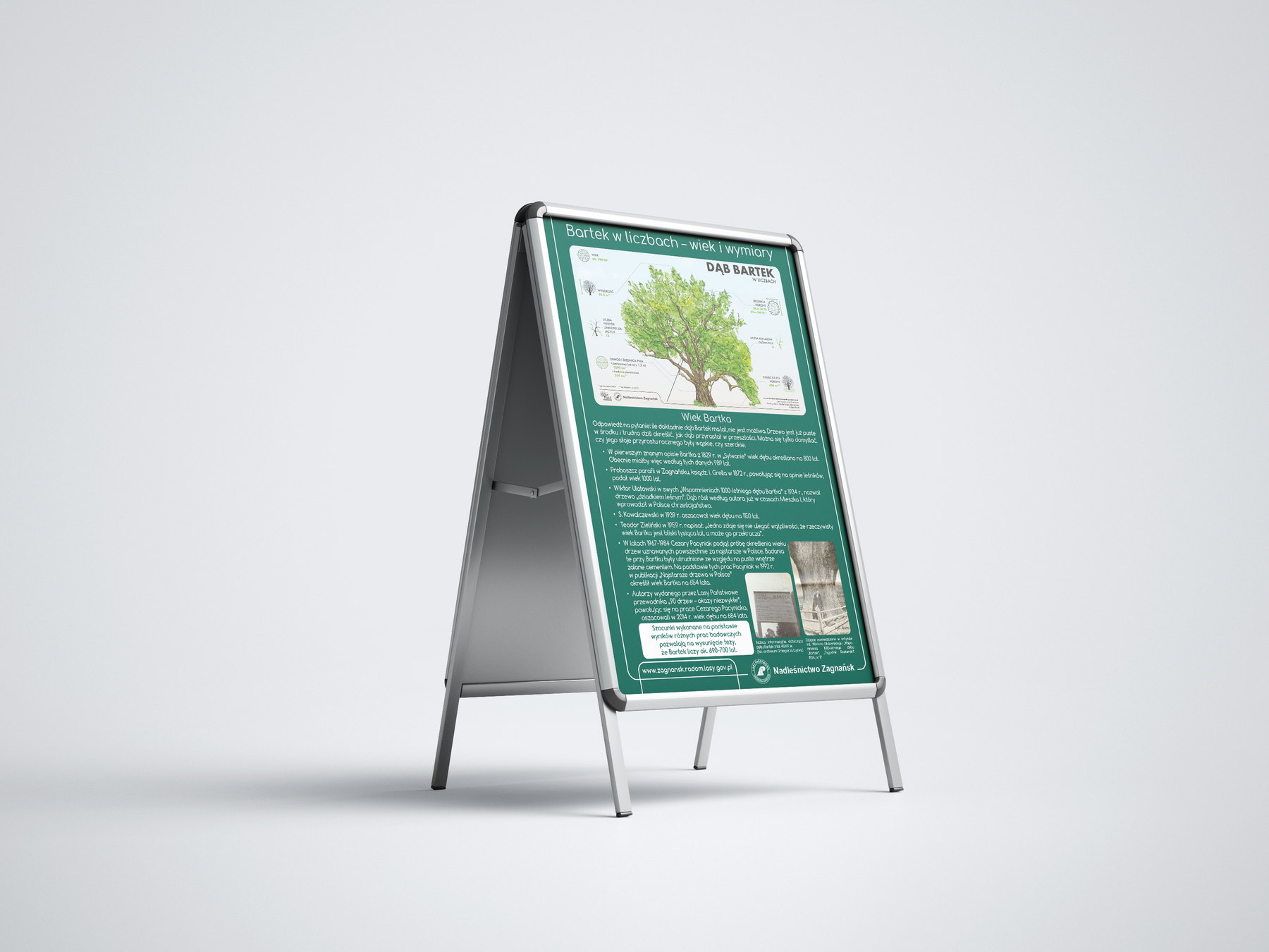 Projekt standu reklamowego
